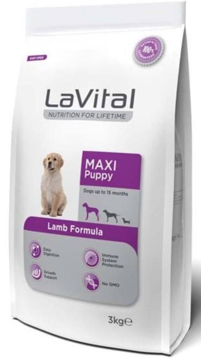 Lavital Maxi Puppy Lamb 12 Kg + 3 Kg