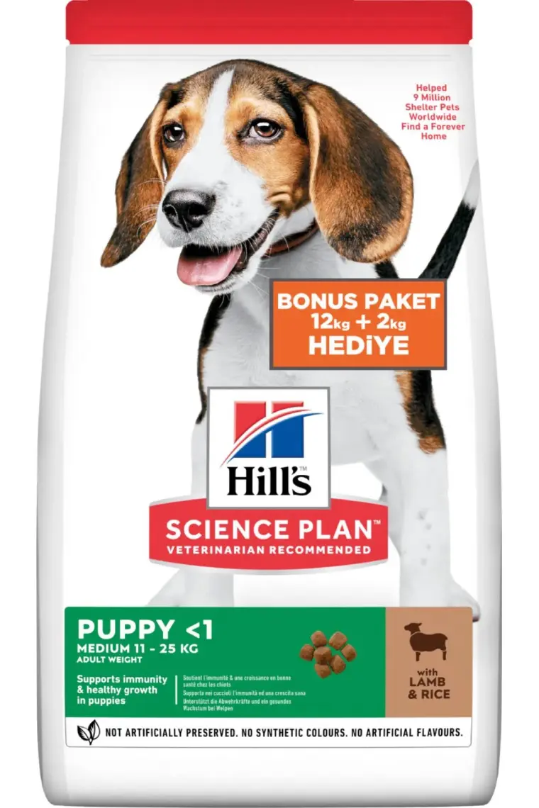 Hill's Kuzu Etli Pirinçli Yavru Kuru Köpek Maması 14 kg