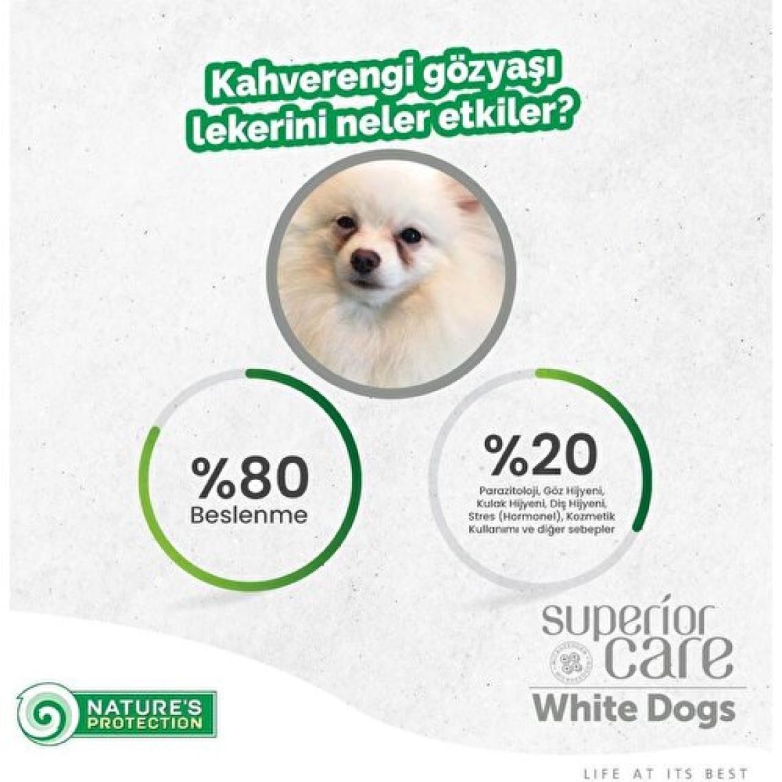 Nature's Protection Superior Care White Dogs Starter Somonlu 1.5 kg Yavru Köpek Maması