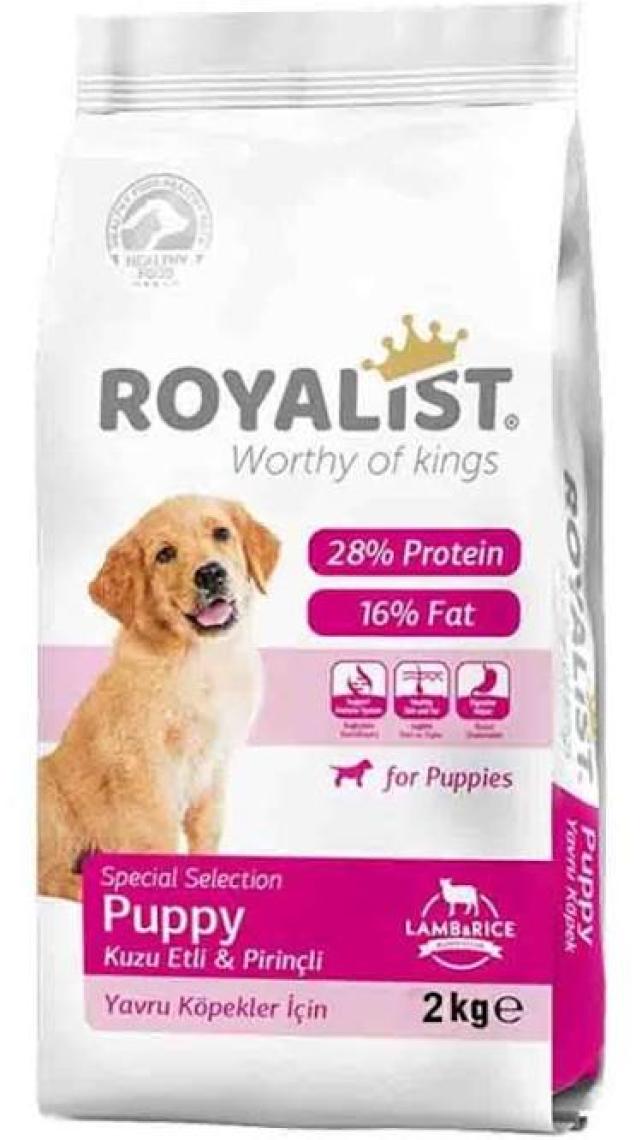 Royalist Premium Kuzu Etli ve Pirinçli Yavru Köpek Maması 3 kg