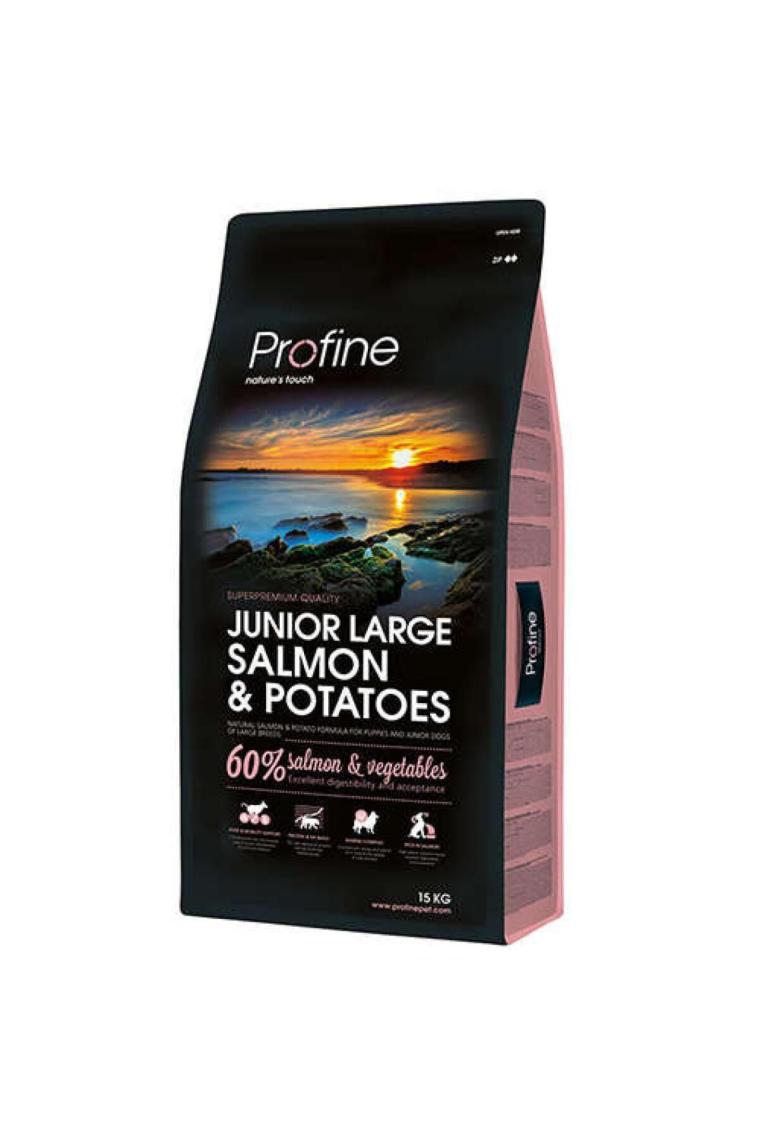 Profine Junior Large Somon ve Patatesli Büyük Irk 15 kg Yavru Kuru Köpek Maması
