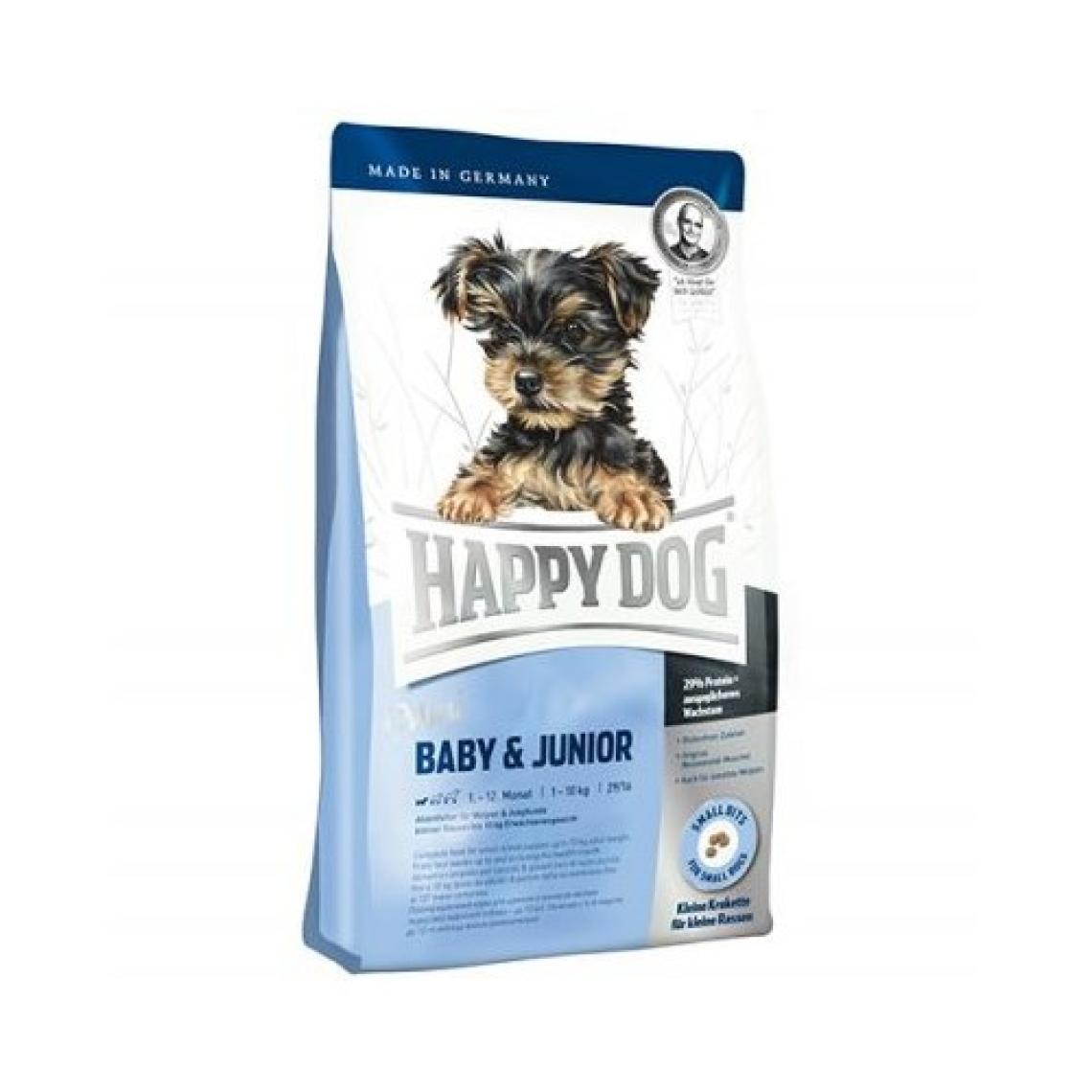 Happy Dog Mini Baby&Junior Yavru Ve Genç Köpek Maması 4 Kg