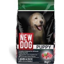 New Dog Kuzu Etli&Pirinçli Yavru Köpek Maması 3 kg
