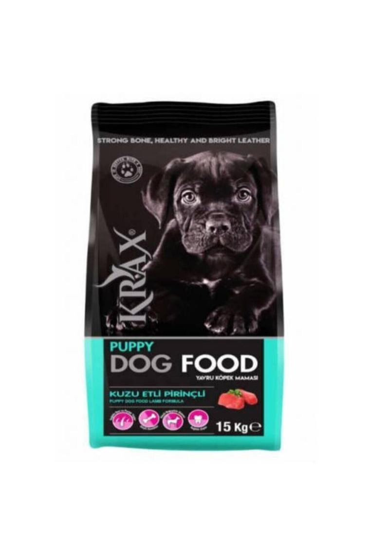 Krax Puppy Kuzu Etli Pirinçli 15 kg Yavru Kuru Köpek Maması