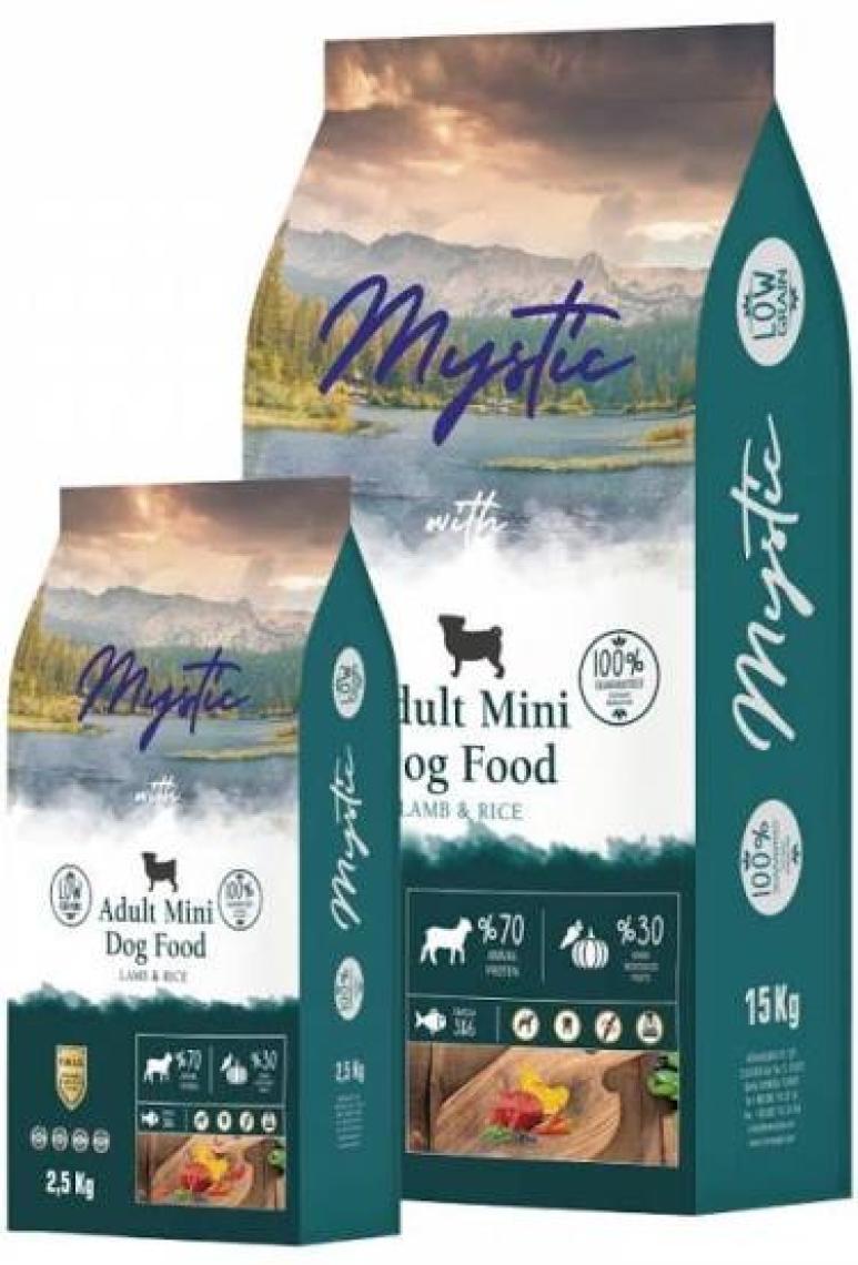 Mystic Az Tahıllı Yavru Köpek Maması Kuzu 15Kg