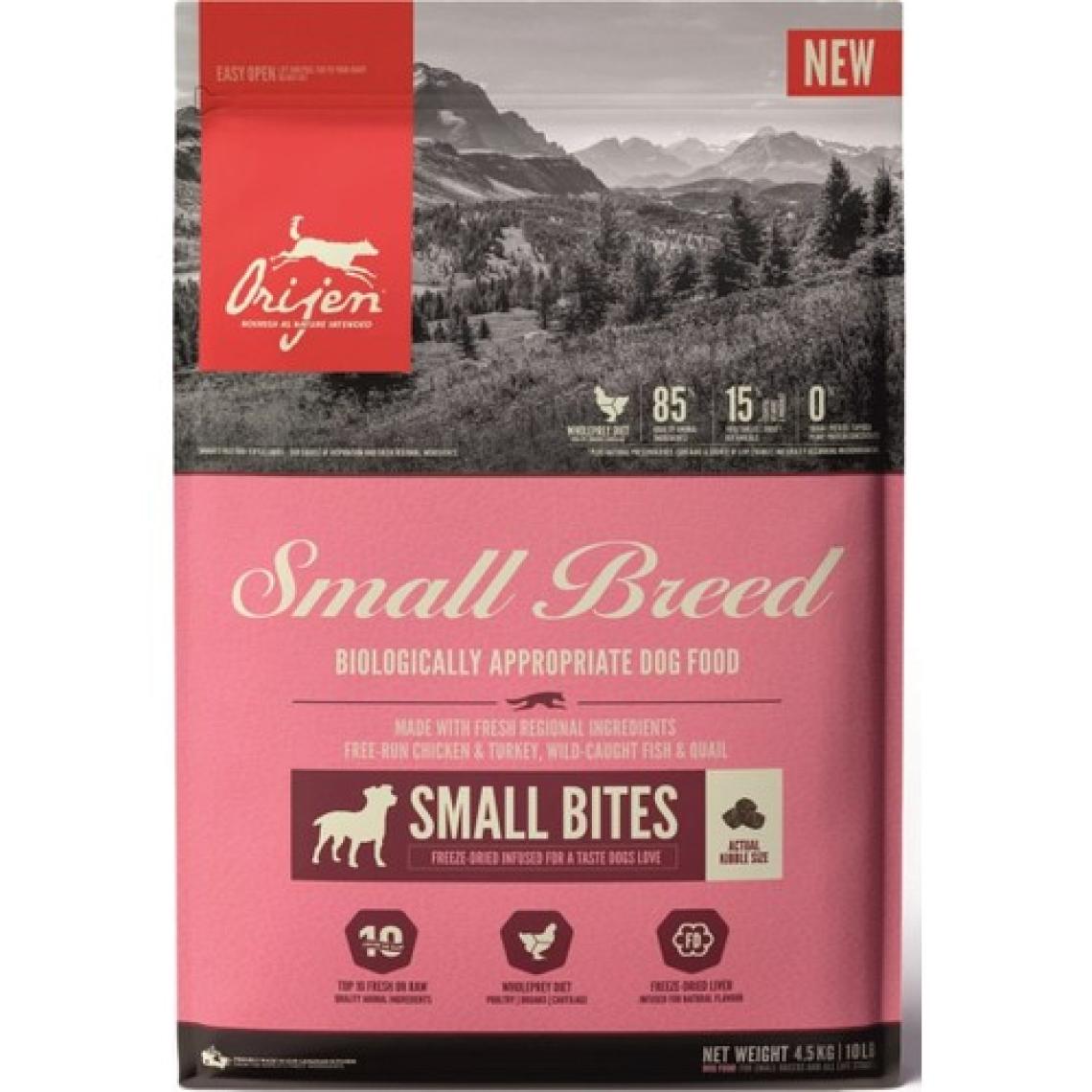 Orijen Small Yavru ve Yetişkin Küçük Irk Köpek Maması 4,5 Kg