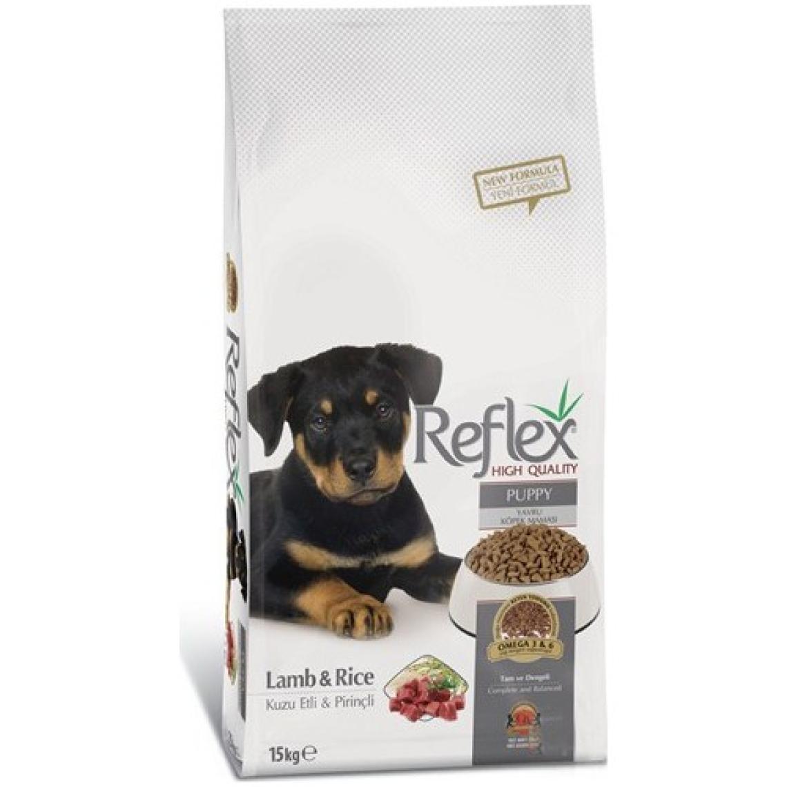 Reflex Puppy Kuzu Etli Pirinçli 15 kg Yavru Köpek Maması