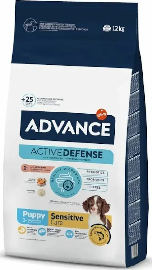 Advance Somon ve Pirinçli Hassas Yavru Köpek Maması 12 Kg