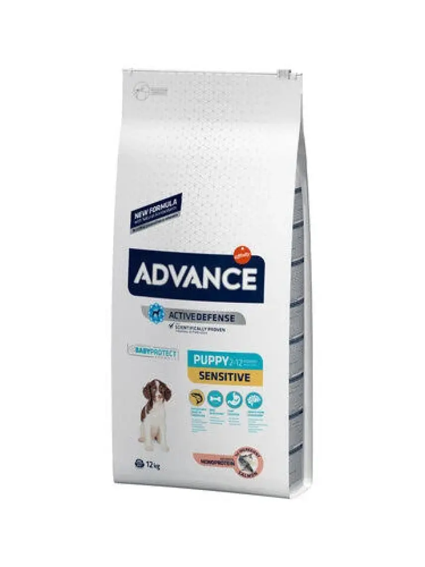 Advance Somon ve Pirinçli Hassas Yavru Köpek Maması 12 Kg