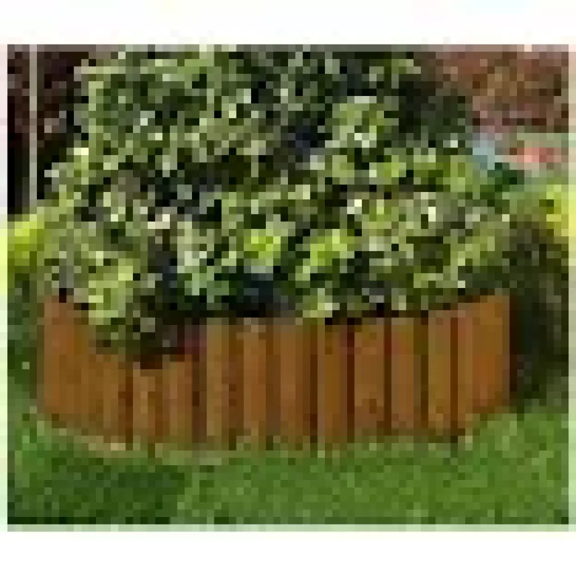 Ahşap Bahçe Çiti Bahçe Bordürü 2096