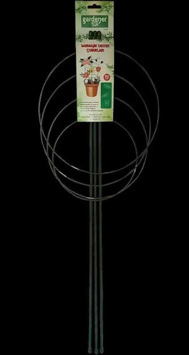 Gardener 53698 Halkalı Destek (sarmaşık) Çubuğu-90 Cm