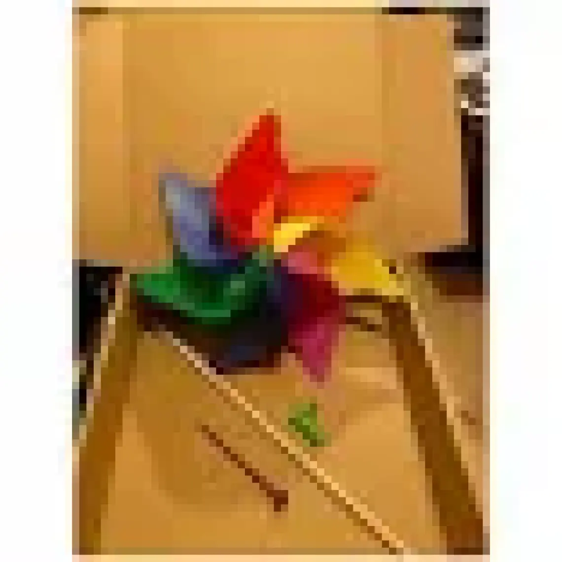 Kardeşler Oyuncak Rüzgar Gülü Çap: 65 cm