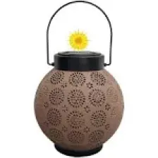 Güneş Enerjili Dekoratif Led Fener / Askılı Bahçe Feneri / Bahçe Dekorasyon Feneri / GT-SL25R