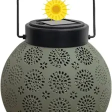 Güneş Enerjili Dekoratif Led Fener / Askılı Bahçe Feneri / Bahçe Dekorasyon Feneri / GT-SL25G