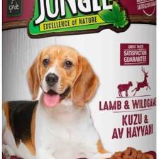 Jungle  Köpek 415 Gr Kuzu Etli-Av Hayvanlı Konserve