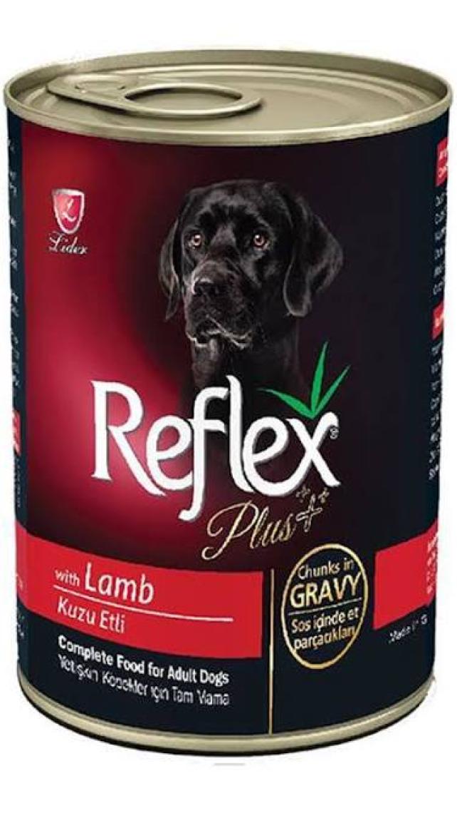 Reflex Plus Kuzulu Köpek Konserve Sos İçinde Et Parçacıklı 400 Gr