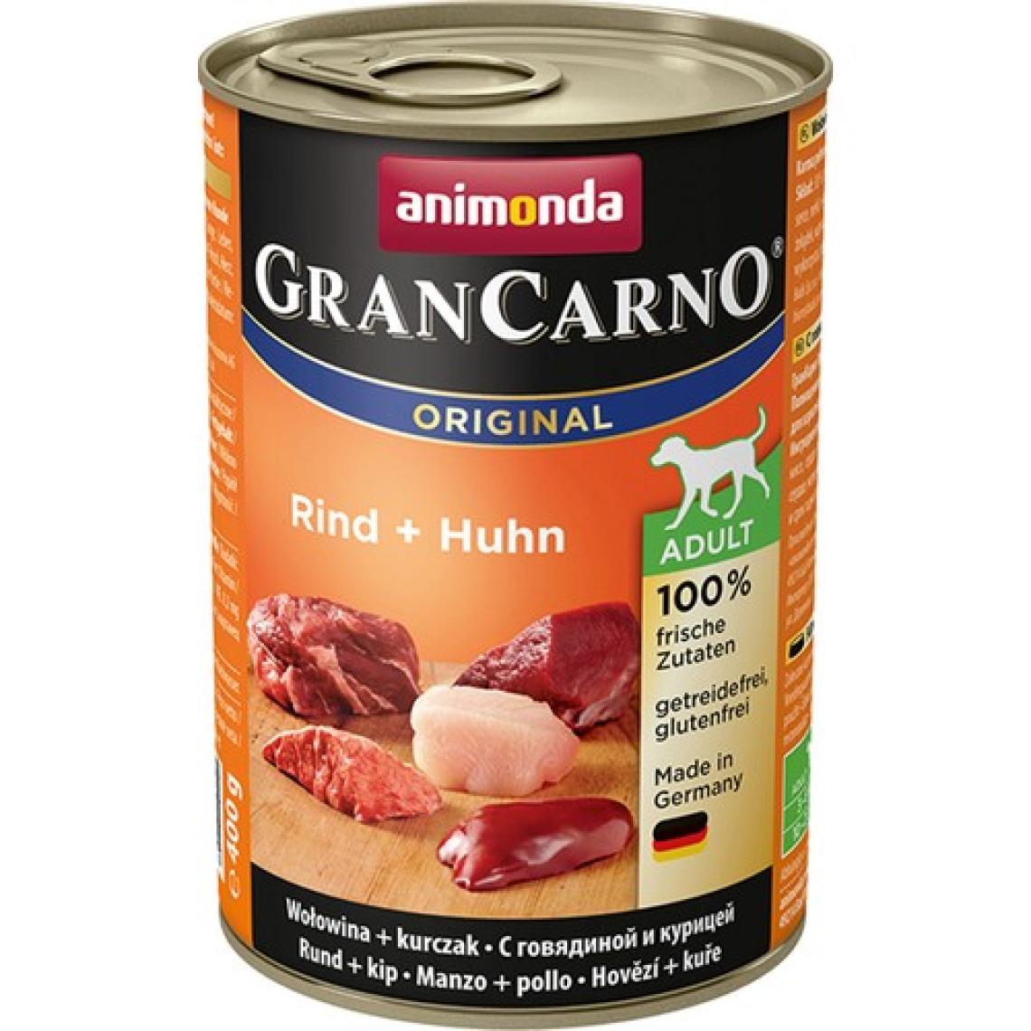 Animonda Gran Carno Sığır & Tavuk Köpek Konservesi x 12 Adet