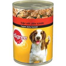 Pedigree Biftekli Konserve Köpek Maması 400 Gr