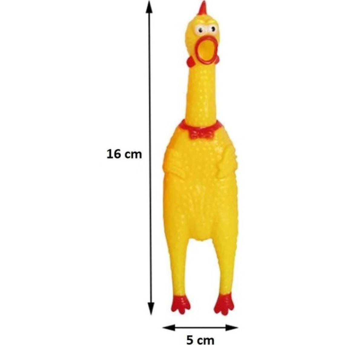 Carino Öten Tavuk Köpek Oyuncağı Small 16 cm