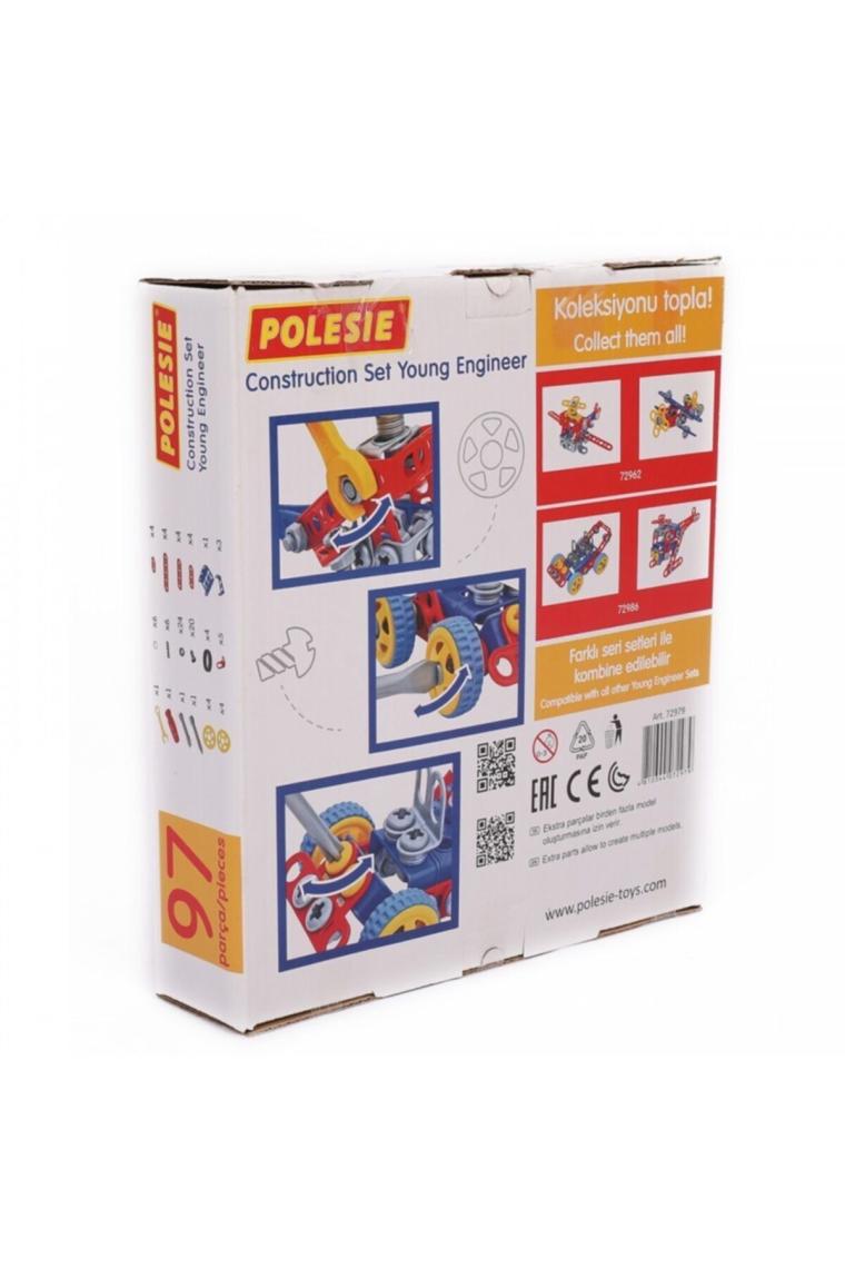 Polesie Mucit Tasarım Seti 97 Parça 72979