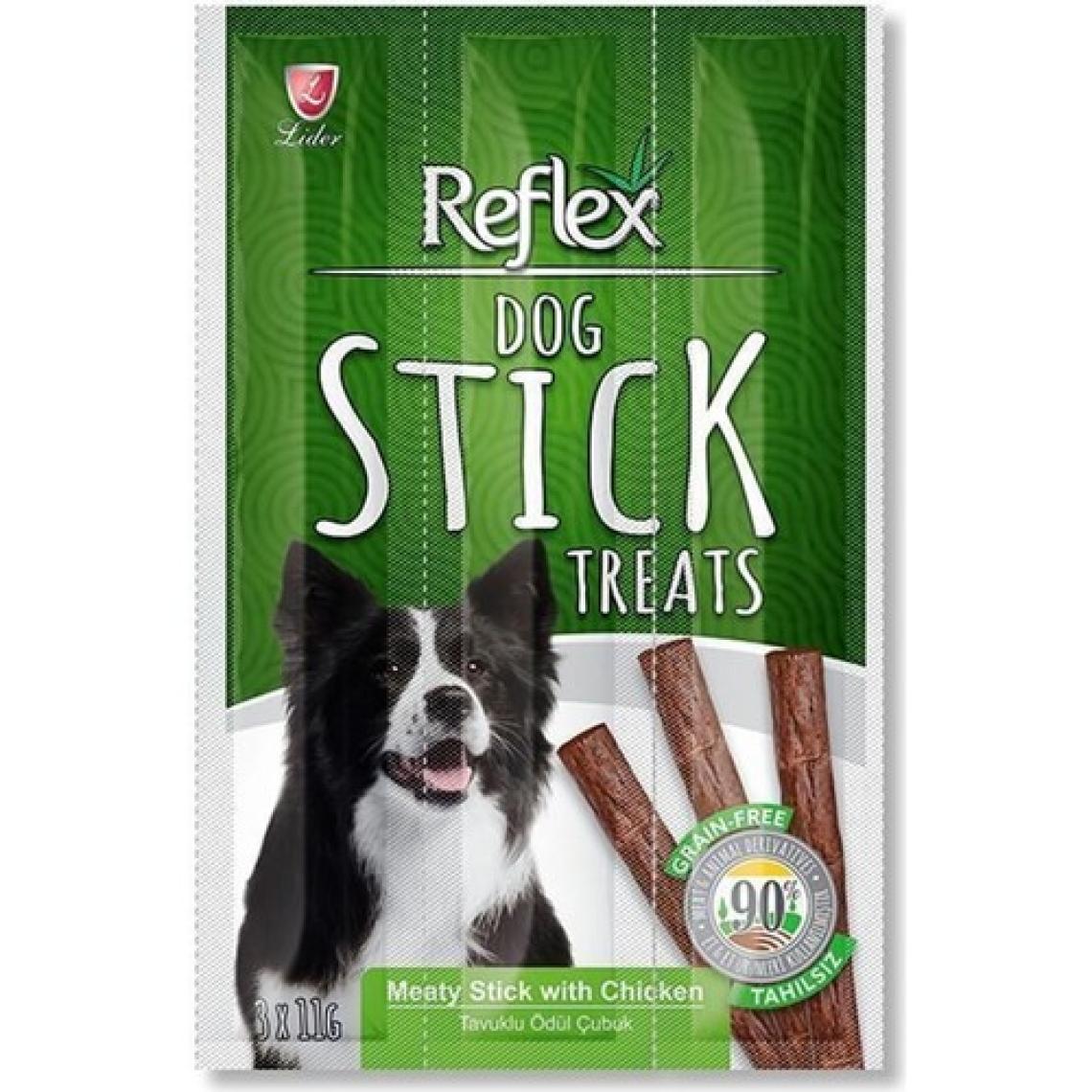 Reflex Sticks Tavuklu Köpek Ödül Çubukları 3X11 gr