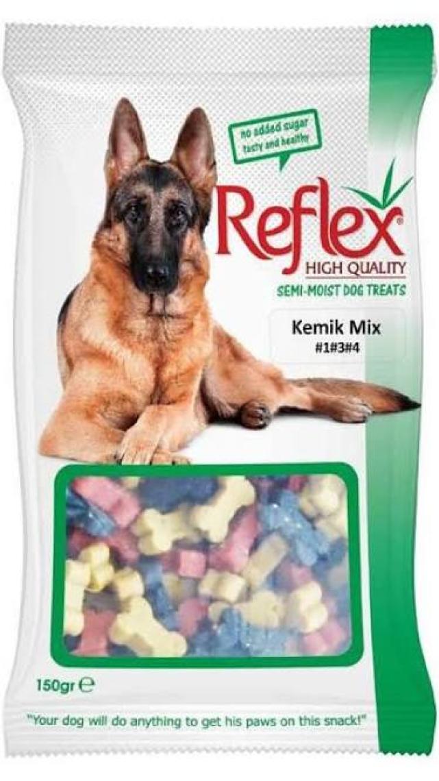 Reflex Semi-Moist Bone Mix 150 gr Köpek Ödül Maması
