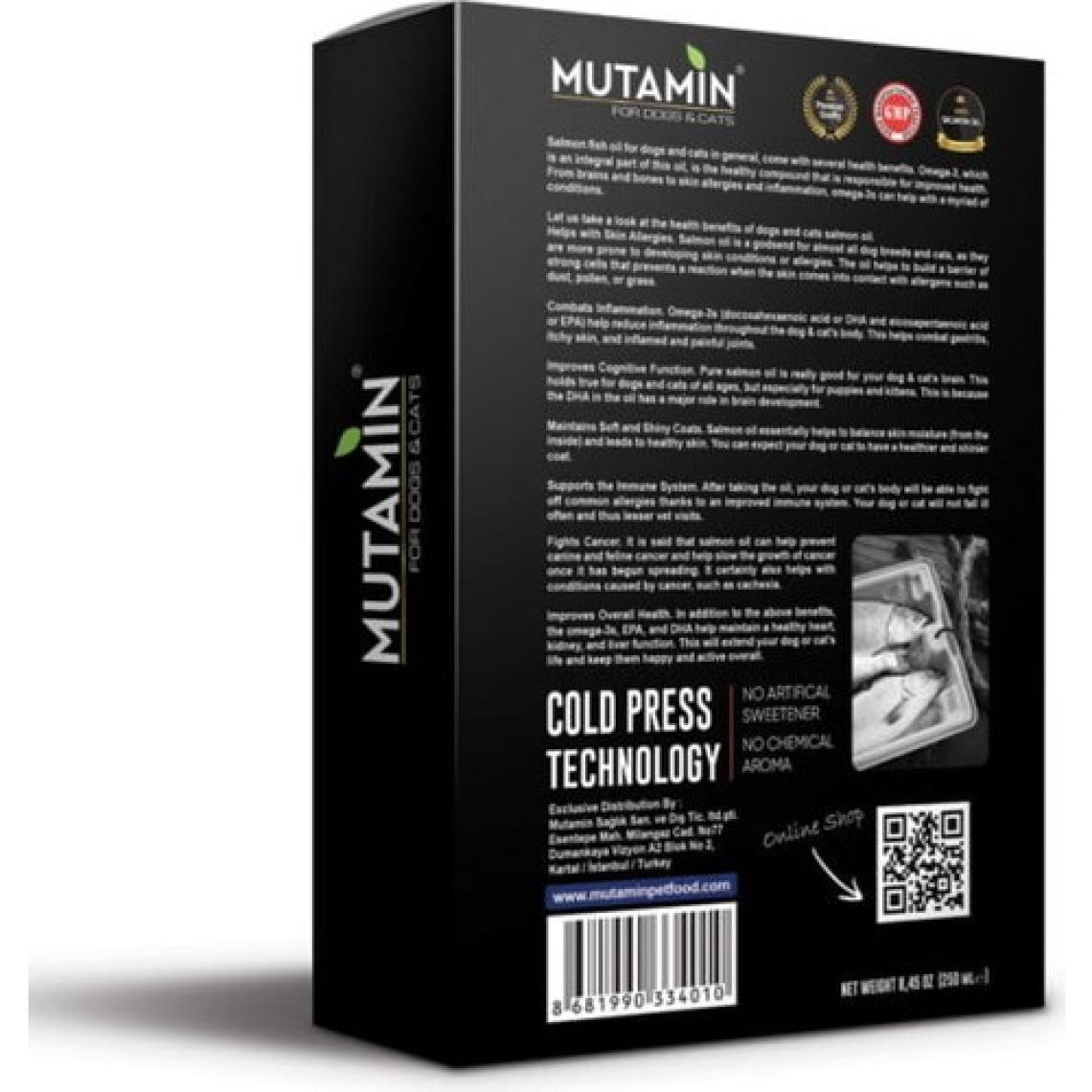 Mutamin Organics Norveç Somon Balık Yağı 800 ml SKT 02/2026