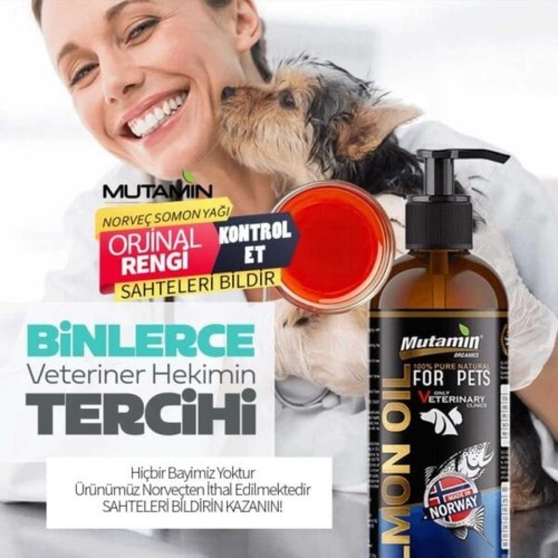 Mutamin Organics Norveç Somon Balık Yağı 800 ml SKT 02/2026
