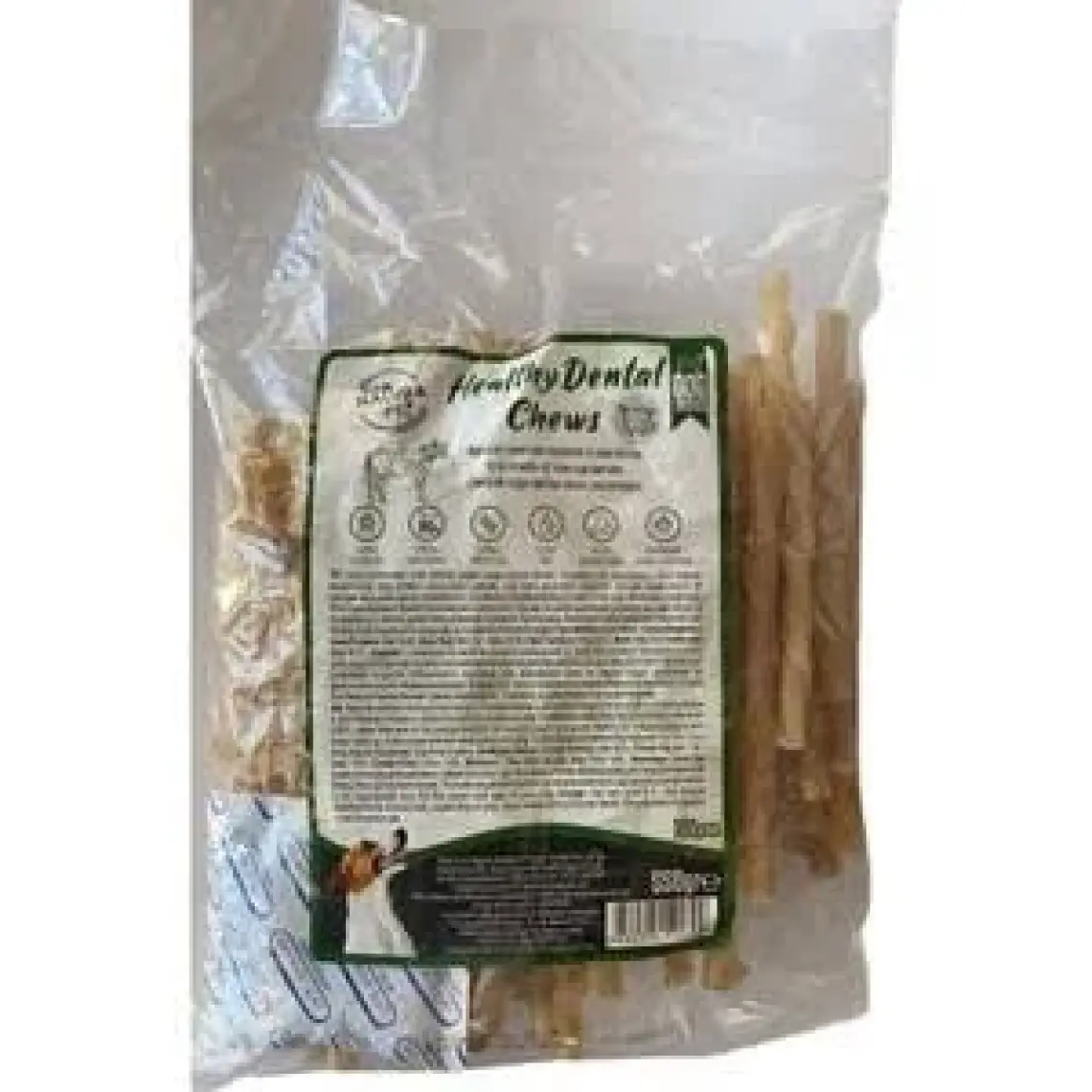 Natura Pet Eco Natura Pet Healty Dental Chews Beyaz Burgu Kemik 13CM 100*LÜ 550GR
