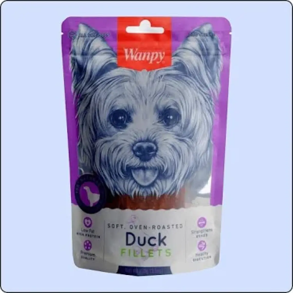 Wanpy Ördek Etli Sosis Köpek Ödül Maması 100 Gr