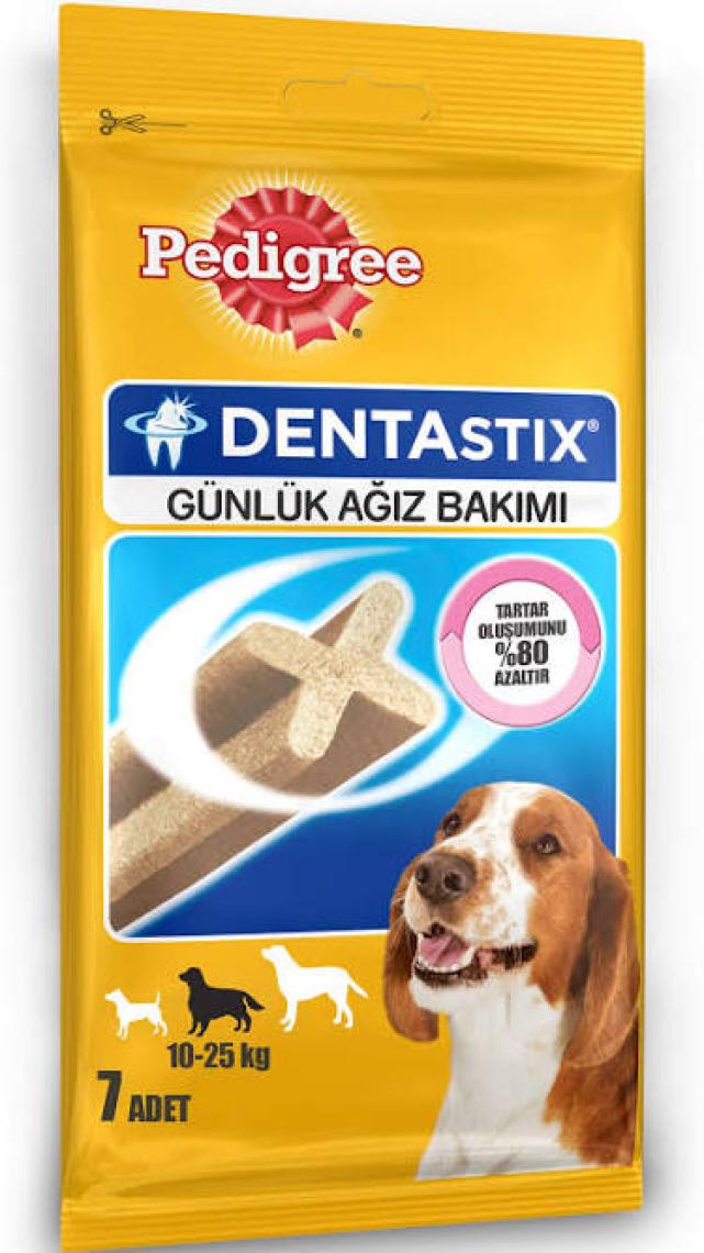 Pedigree Dentastix Orta Boy Köpek Ödülü 7'li 180 Gr x 10 Adet