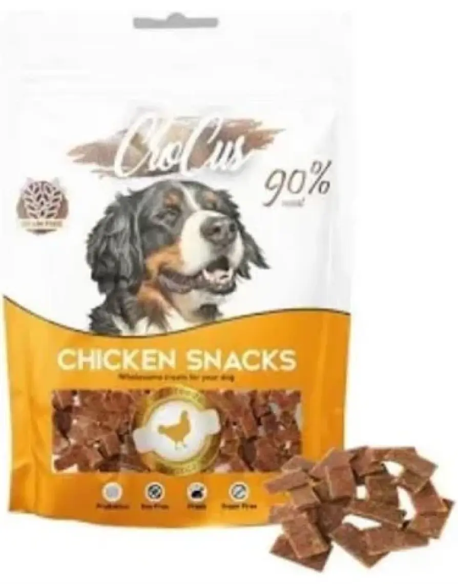 Crocus Snack Tavuklu Tahılsız Köpek Ödülü 80 Gr
