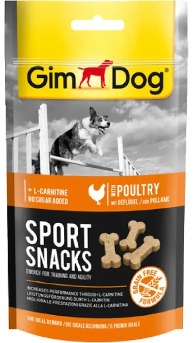 Gimdog Sportsnacks Tavuklu Köpek Ödül Maması Tablet 60 Gr