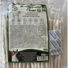 Natura Pet Eco Natura Pet Healty Dental Chews Beyaz Burgu Kemik 13CM 100*LÜ 550GR