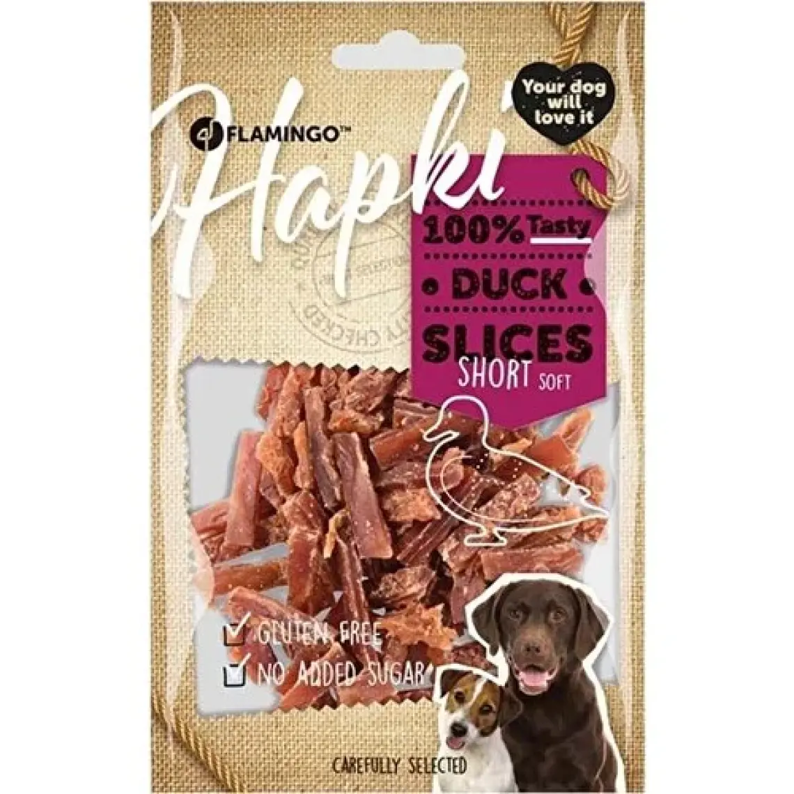 Flamingo Hapki Ördekli Köpek Ödülü 85 gr