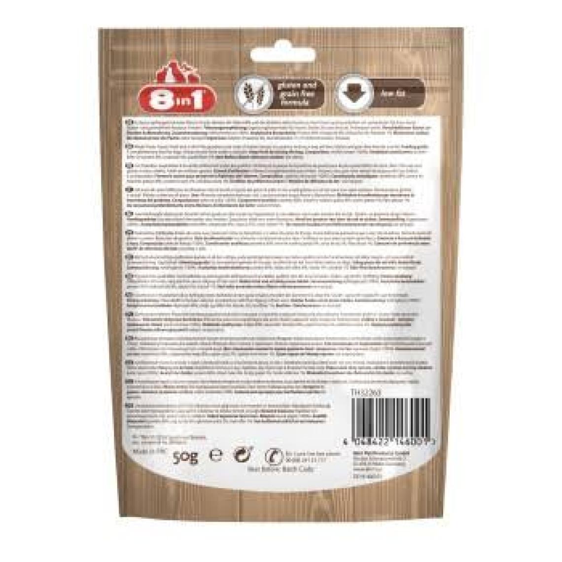 8in1 Freeze Dried Tahılsız Tavuklu Kurutulmuş Köpek Ödülü 50 Gr