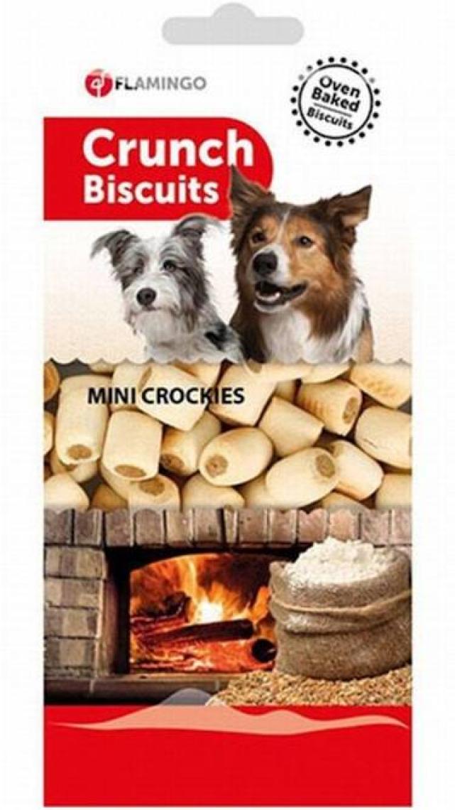 Karlie-Flamingo Crunch Bisküvi Mini Crockies  500Gr