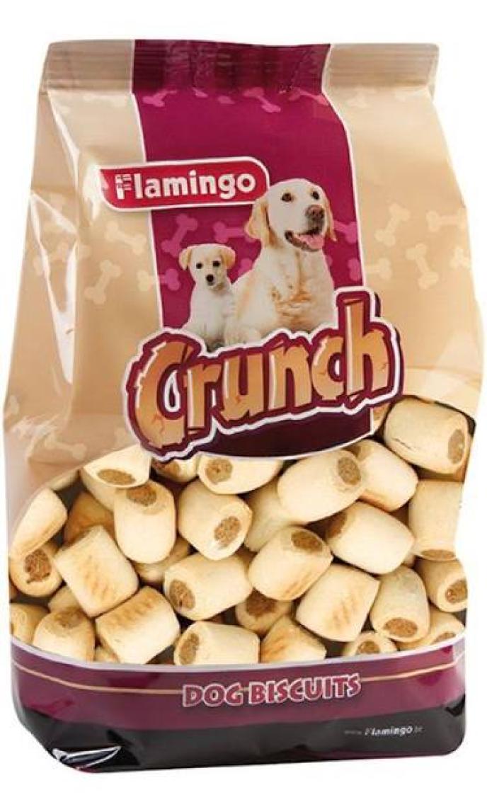 Karlie-Flamingo Crunch Bisküvi Mini Crockies  500Gr