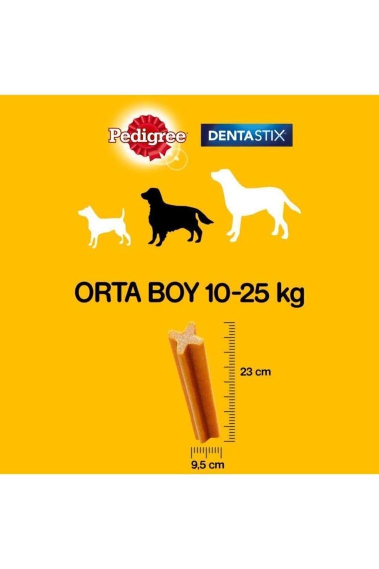 Pedigree Dentastix Orta Boy Köpek Ödülü 7'li 180 Gr x 10 Adet