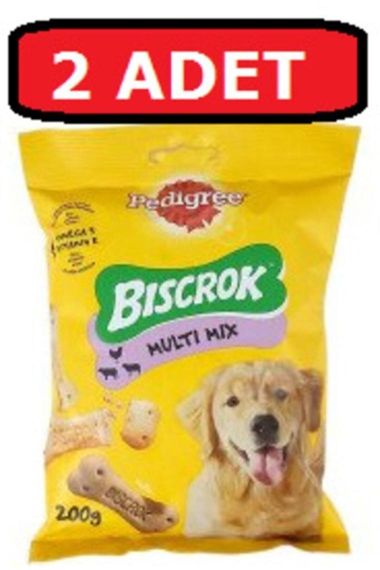 Pedigree Biscrok Köpek Ödül Bisküvisi 2 Adet x 200 gr Ödül Maması Pedigree Biscrok Köpek Ödül