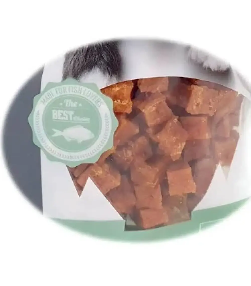 M-Pets Köpek Ödül Maması Somon Küpleri 80 gr