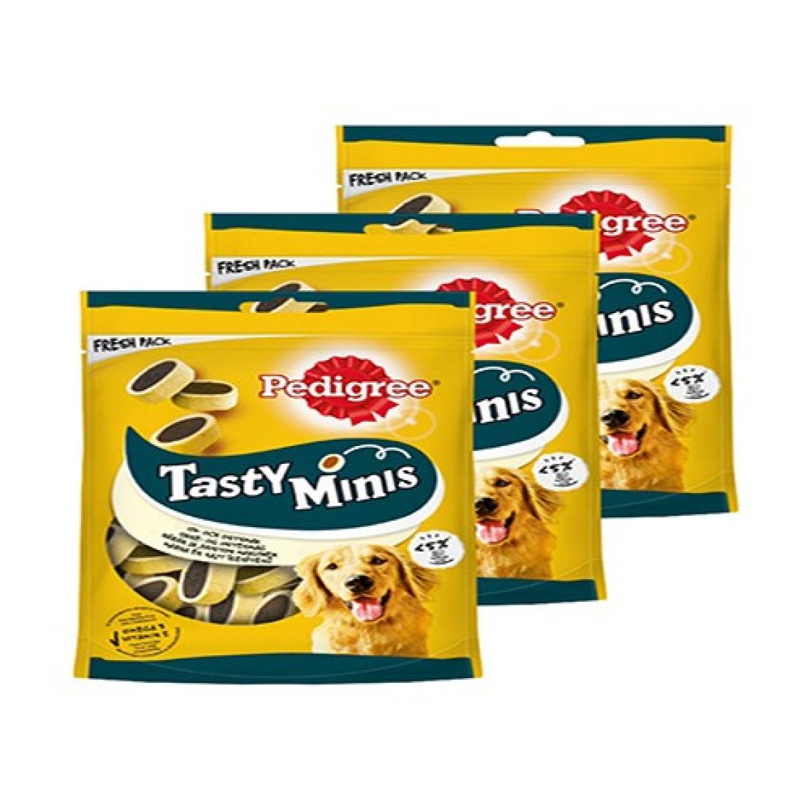 Pedigree Pedigree® Tasty Minis Sığır ve Peynir Lezzetli Köpek Ödül Maması 140G x 3 Adet