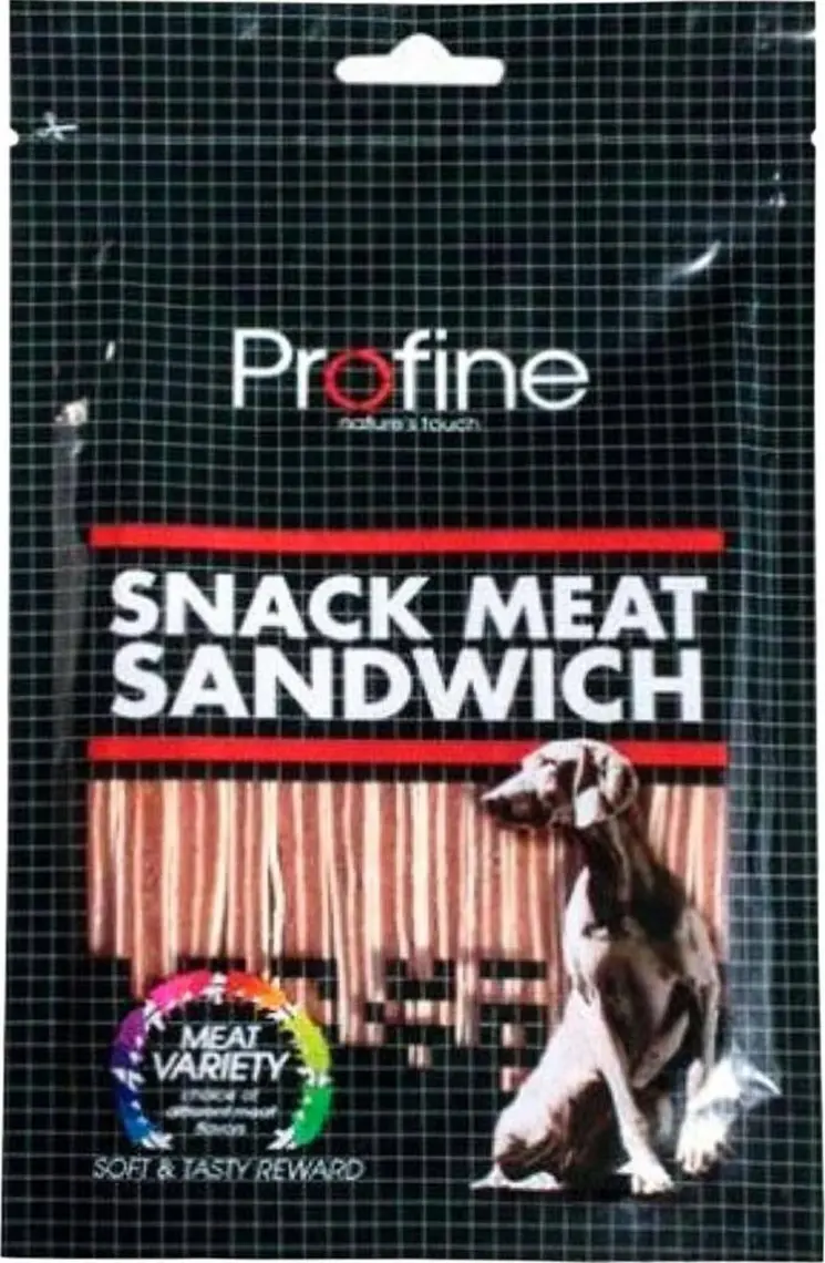 Profine Snack Meat Sandwich Tavuk Ve Balık Etli Leziz Köpek Ödülü 80 Gr fd*