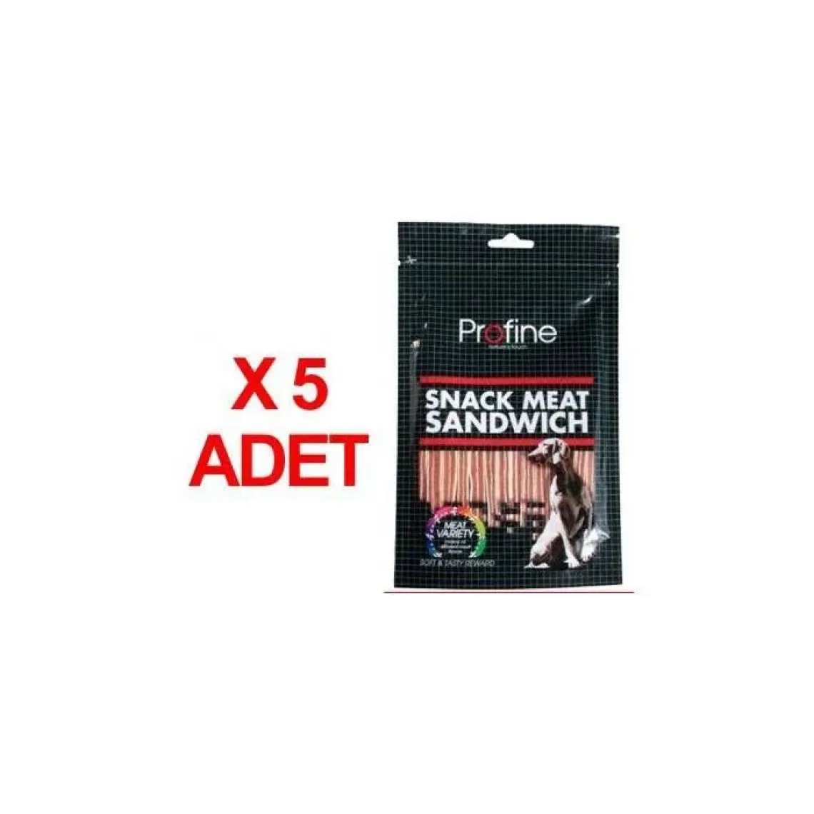 Profine Snack Meat Sandwich Tavuk Ve Balık Etli Leziz Köpek Ödülü 80 Gr fd*