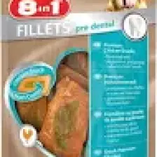 8in1 Poch Fillets Pro Dental Nane Aromalı Köpek Ödülü 80gr