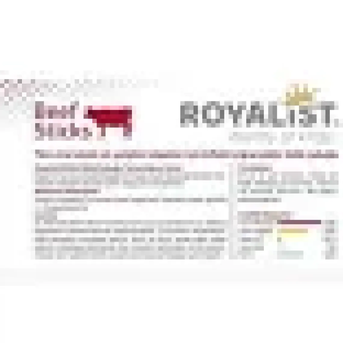 Royalist Dog K.ırk Beef Sticks 20 gr