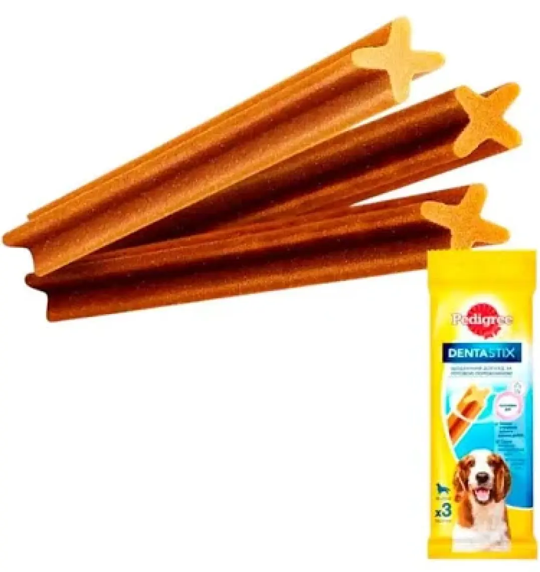 Pedigree Dentastix Medium 3pcs Köpek Ödül Maması 77 gr