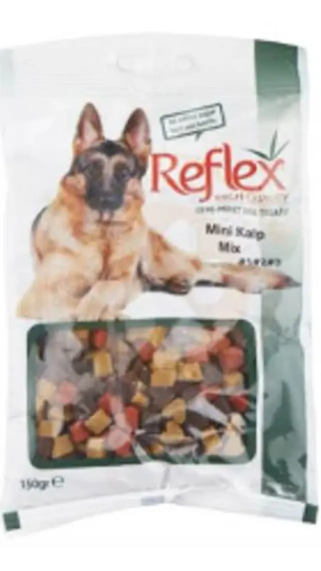 Reflex PlusYarı Yumuşak Ödül Maması Mini Kalp Mix 150 gr