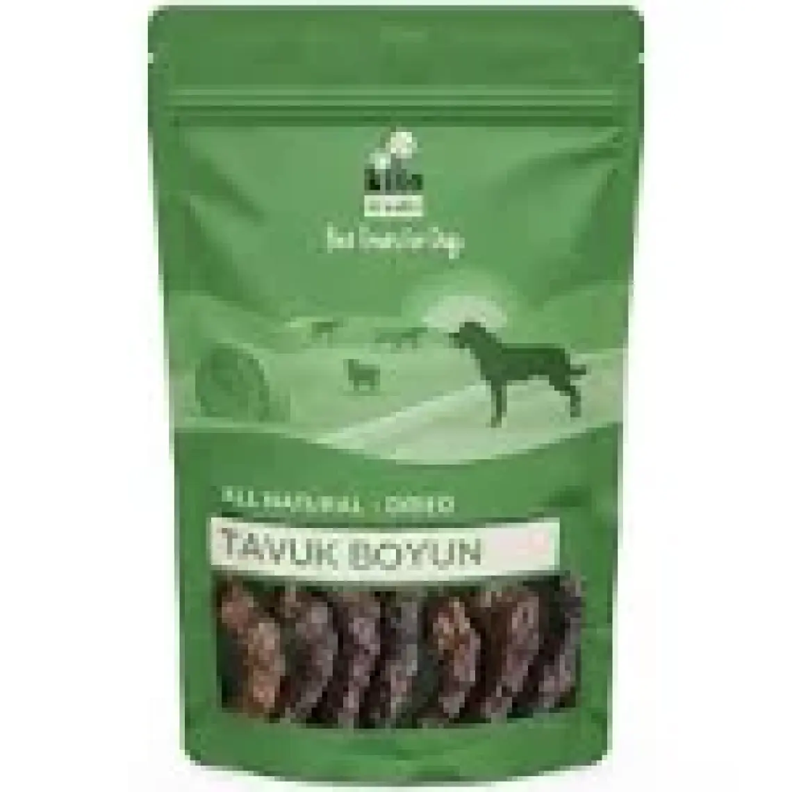 Kito Tavuk Boyun Çiğnemelik Köpek Ödül Maması %100 Doğal, Glutensiz, Organik 100 gr