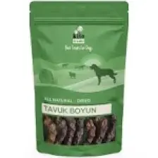 Kito Tavuk Boyun Çiğnemelik Köpek Ödül Maması %100 Doğal, Glutensiz, Organik 100 gr
